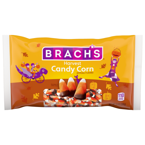 Brachs Candy Corn Treat Packs 60ct - 1 Bag 