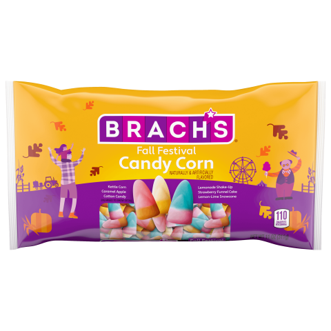 Brach's Candy Corn 6 Pack, 11 oz Each, 66 oz (4.125 lbs.) Total, BB 6/24